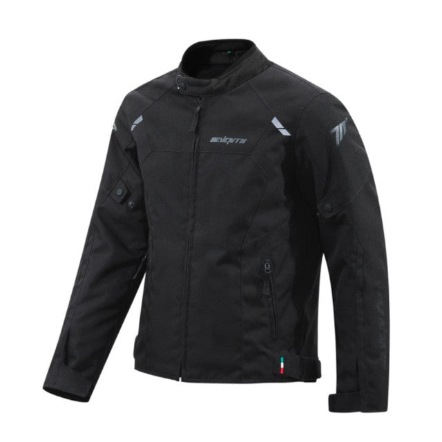 Men's waterproof sports jacket Seventy SD-JR65 Piston - black