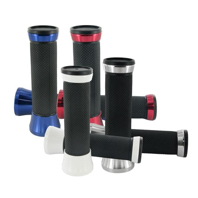 CNC machined grips STR8 - black