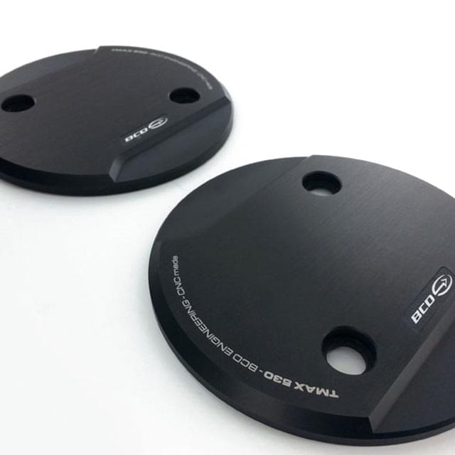 Tapa del carter Yamaha T-Max 530 >12 BCD - negro mate CAPOTMOT00122