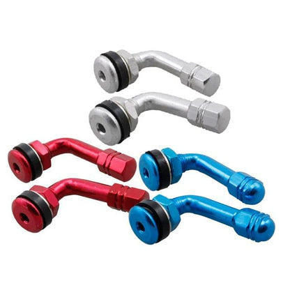 Curved tubeless Tyre valve STR8