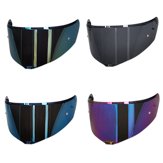 Full-face helmet visor Voca Bestia chrome