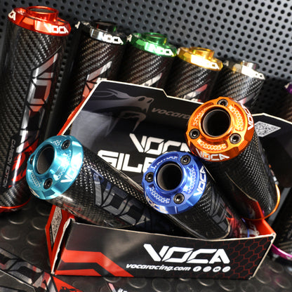 échappement VOCA Racing Cross Carbone 80/90cc Sherco SM-R / SE-R 50