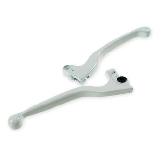 Brake levers both sides Peugeot Speedfight / Trekker drum brake AJP TNT pump - white