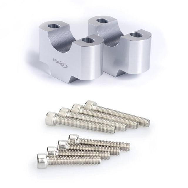 Handlebar risers height 30mm Ø22mm Puig