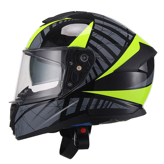Casco Unik CFI-19 - Negro/Amarillo