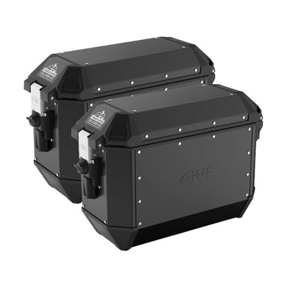 Maletas laterales Monokey Trekker Alaska 36L Givi - negro ALA36BPACK2