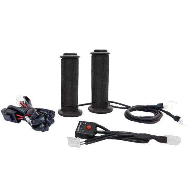 Puños calefactables 5 posiciones puño 7/8" L=120mm Koso