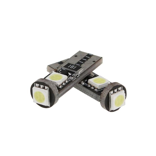 Juego de LEDs Amolux T10 blanco, luces de posicion 3 LED, 130mA AM527LED3