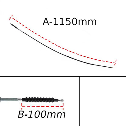 Cable de embrague PitBike standard L=1150mm Allpro