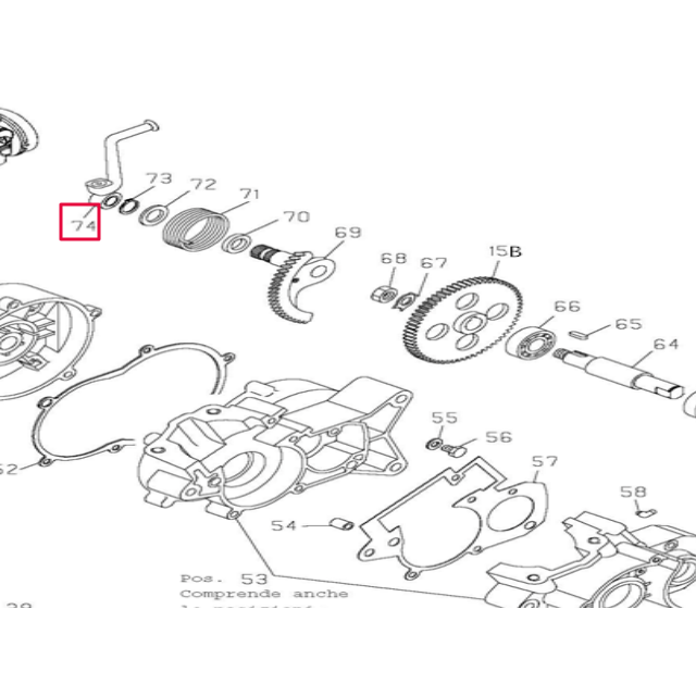 Pedal de arranque Pitbike MX 50 AllPro