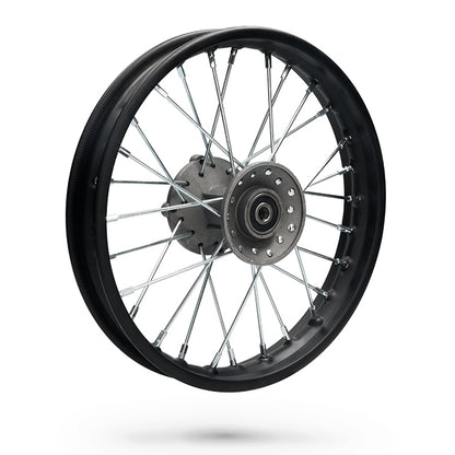 Llanta delantera y buje 12" Pitbike MX 50 AllPro