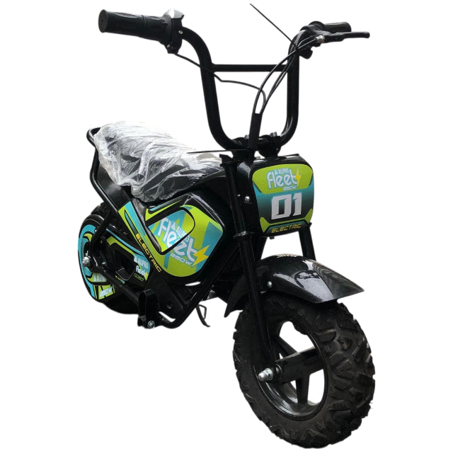 Mini Moto eléctrica FLT-E 250W-24V 110/50-6.50 Max 20 Km/h AllPro Azul