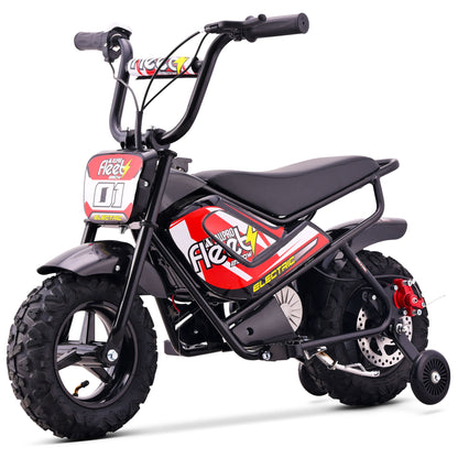 Mini Electric Moto FLT-E 250W-24V 110/50-6.50 Max 20 Km/h AllPro Red
