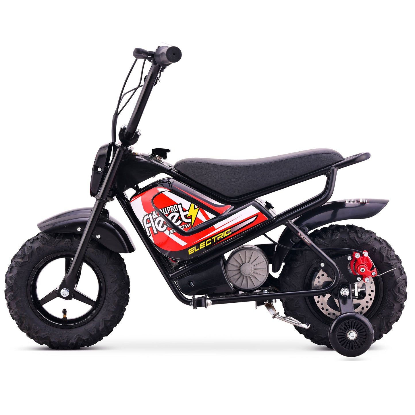 Mini Electric Moto FLT-E 250W-24V 110/50-6.50 Max 20 Km/h AllPro Red