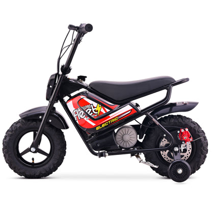 Mini Electric Moto FLT-E 250W-24V 110/50-6.50 Max 20 Km/h AllPro Red