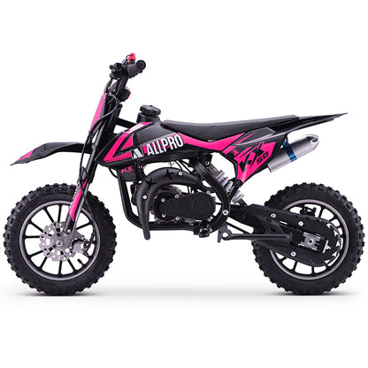 Minimoto KX 50cc AC 2.5cv AllPro - rosa flúor