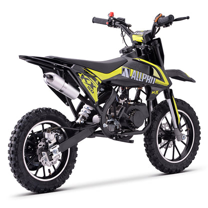 Minimoto KX 50cc AC 2.5cv AllPro - amarillo flúor