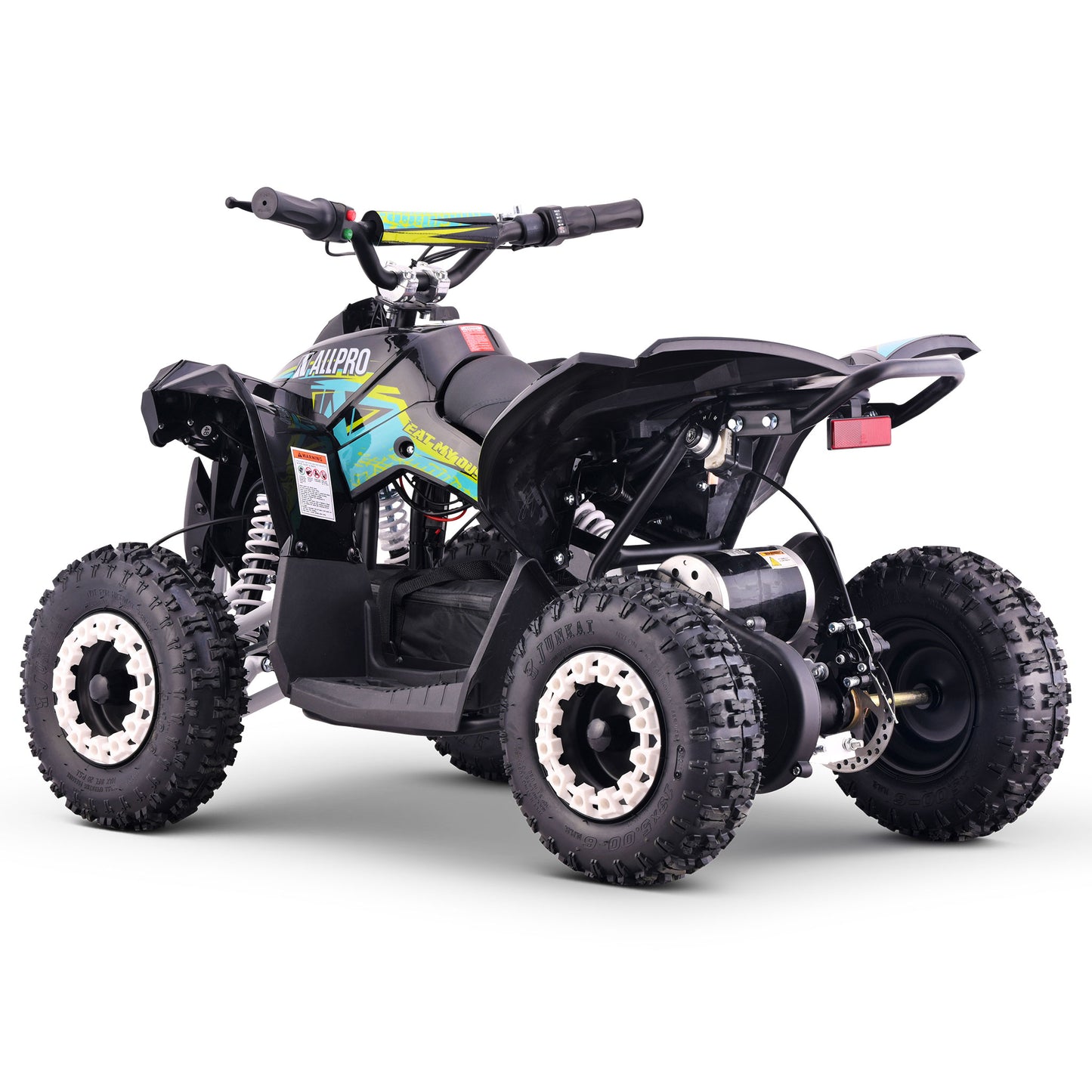 Mini Electric Quad QX-E 1,000W-36V-12Ah 4.10-6 Max 30 Km/h AllPro Blue