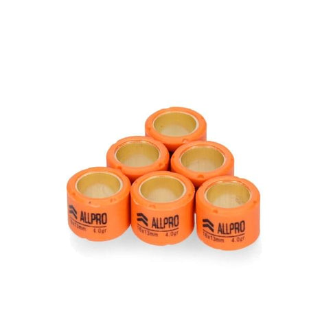 6 units 16x13 AllPro rollers