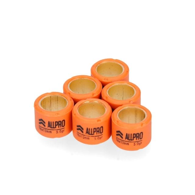 6 units 16x13 AllPro rollers