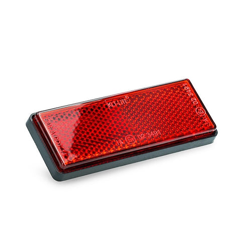 Catadioptrique rectangulaire 89x35mm CE AllPro - rouge