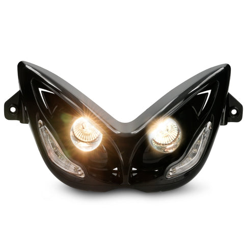 Doble óptica LED Angel eyes Yamaha Aerox 50 <13 AllPro