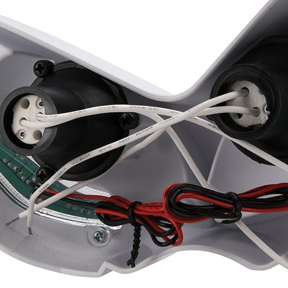 Doble óptica LED Angel eyes Yamaha Aerox 50 <13 AllPro