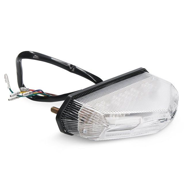 Feu arrière LED avec clignotants blackline AllPro - transparent