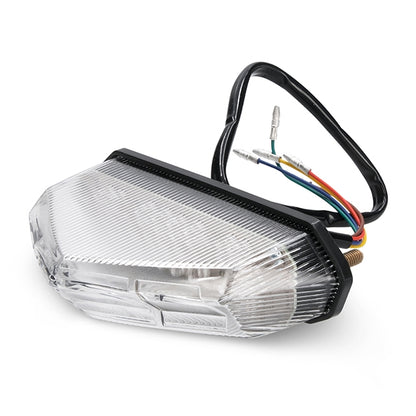 Feu arrière LED avec clignotants blackline AllPro - transparent
