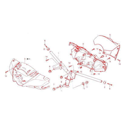 Cubremanillar Honda SH 125/150 13-16 AllPro