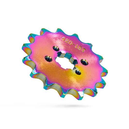 Piñón Derbi Euro 2/3/4 420 Allpro - Neocromado