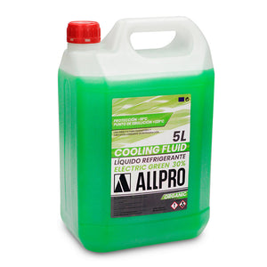 Líquido refrigerante anticongelante 30% 5L AllPro - verde AP90AC00.CF.5