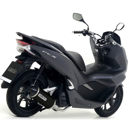 Silenciador de escape Arrow Urban Honda PCX 125 18-19 (CE) - negro