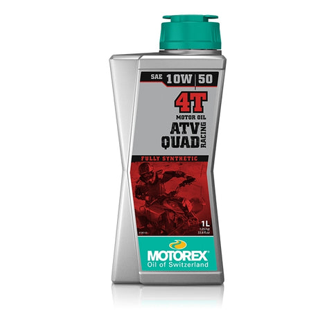 Aceite Motor ATV QUAD RACING 4T 10W50 1L Motorex MT067H004T