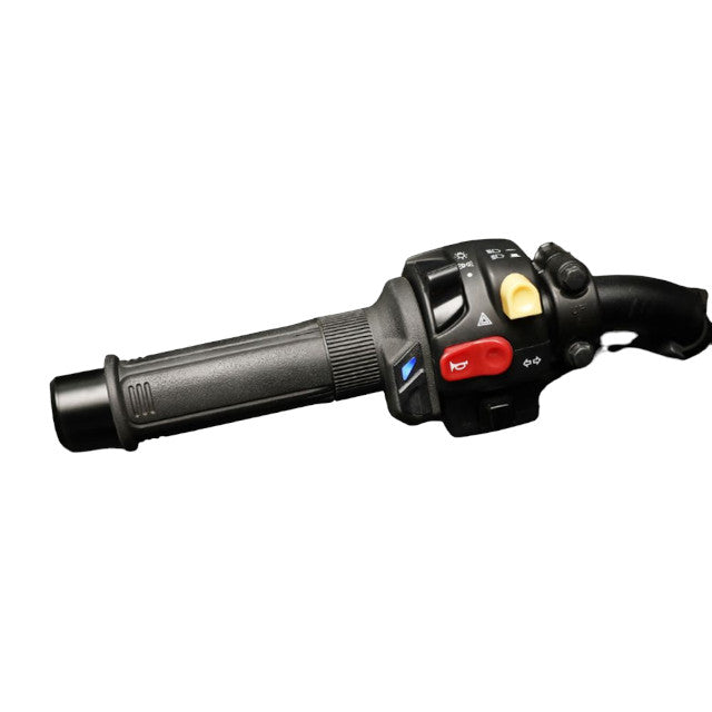 Puño calefactable con interruptor 1" + 1 1/8" L.130mm HG 13 Koso AX0421I0