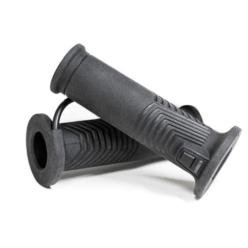 Puños calefactables 1" 25,4mm + 1 1/8 28,5mm l.130mm HG 17 Koso - negro AX1740I0