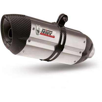 MIVV Slip-On Suono Exhaust BMW F 650 GS / F 800 GS 08-12 (CE) - carbon