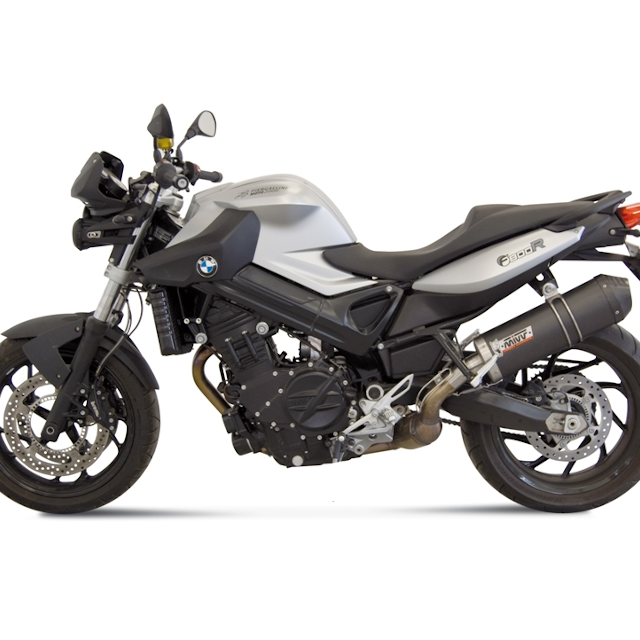 Escape MiVV Slip-On Oval BMW F800R >08 (CE) - carbono