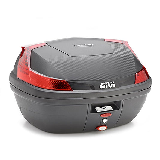 Top case Monolock B4700 Blade red catadioptrics 47 Litres Givi