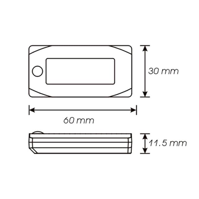 Termómetro de temperatura Mini Style 3 Koso BA003180
