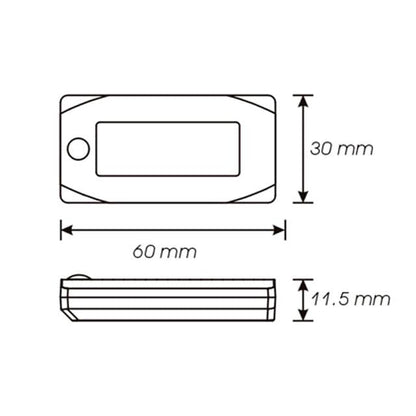 Termómetro de temperatura Mini Style 3 Koso BA003180