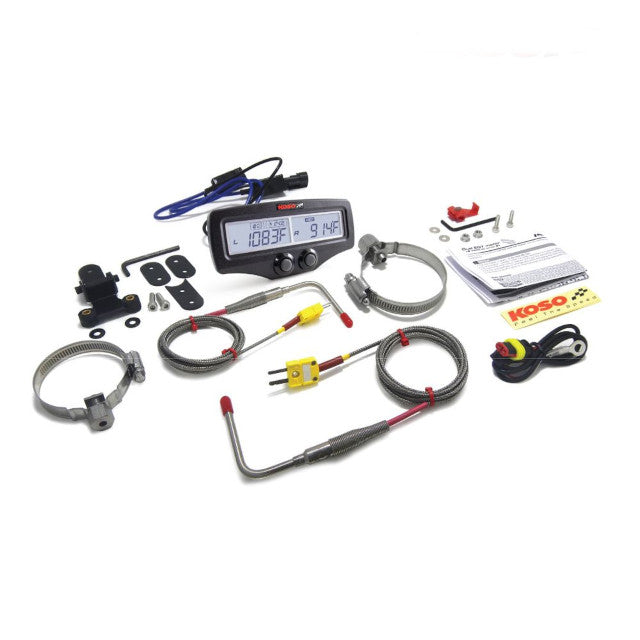 Marcador Dual gases de escape EGT-02 EVO Koso