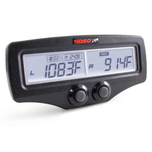 Marcador Dual gases de escape EGT-02 EVO Koso BA006001
