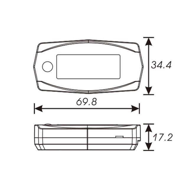 Marcador de temperatura Dual mini 4 Koso