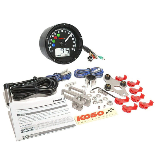 Marcador multifunción D75 Koso - negro BA035174