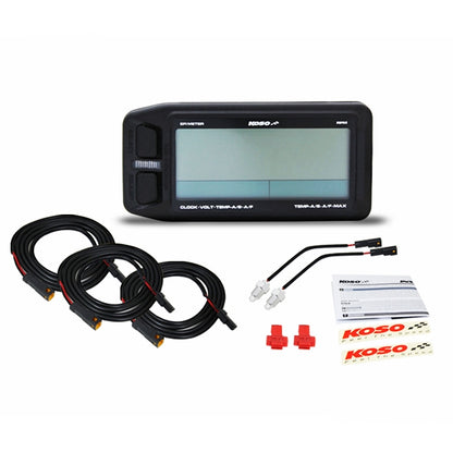 Marcador de temperatura dual EFI Koso