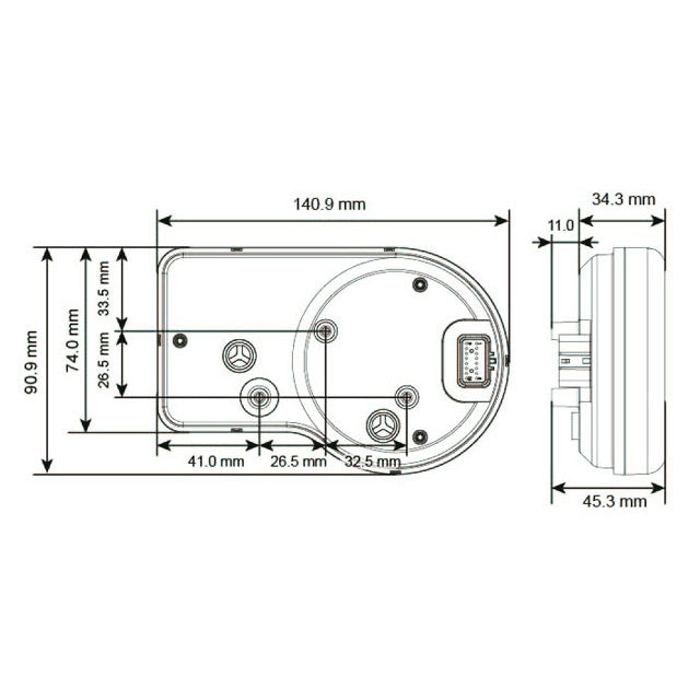 Marcador completo RX3 TFT Koso