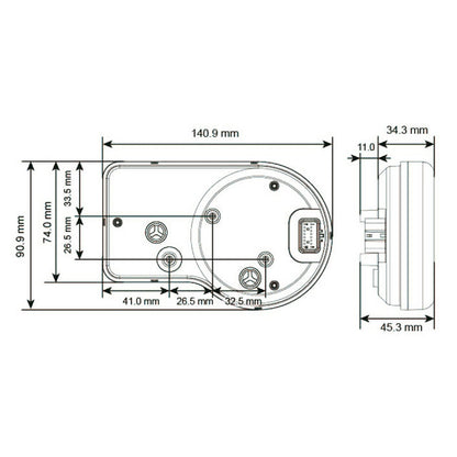 Marcador completo RX3 TFT Koso