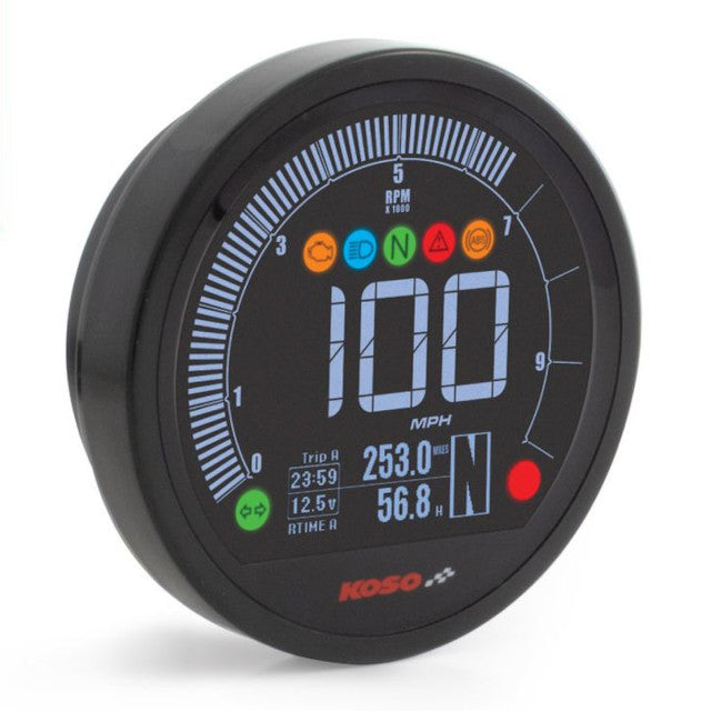 Marcador multifunción BMW R NINET 14-16 DL-04 Koso - negro BA077101