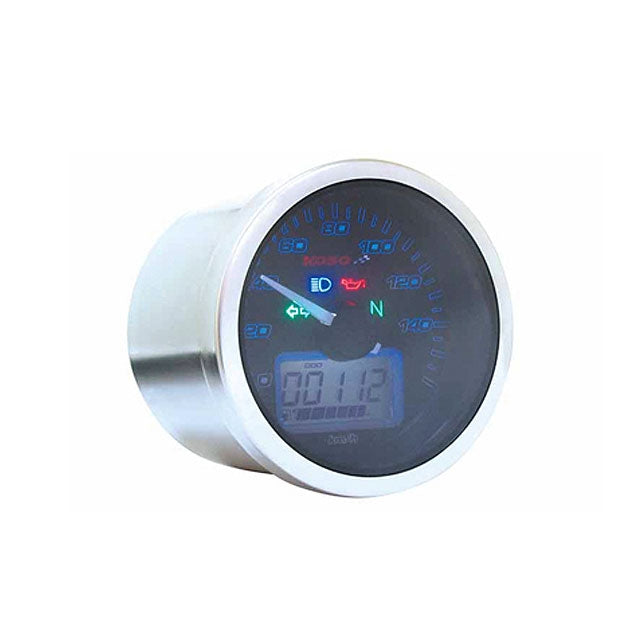 Marcador multifuncion Eclipse Style 0-160km/h Koso - negro BA642B22